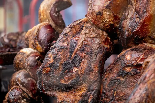 Teksas Stili Barbekü Çukurlu Yemek Kamyoneti