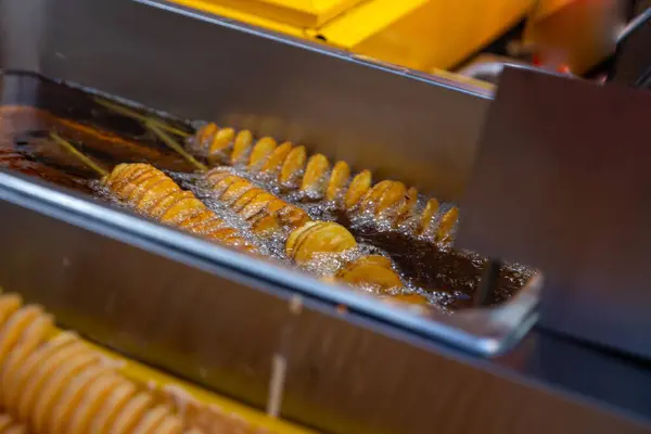 Taze Spiral Patates veya Kasırga Patatesi