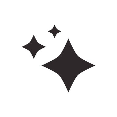 parıltı simgesi vektör tasarımı illüstrasyonu