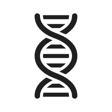 DNA Simgesi Vektör Tasarımı İllüstrasyonu
