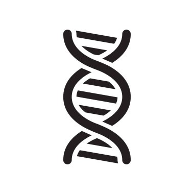 DNA Simgesi Vektör Tasarımı İllüstrasyonu