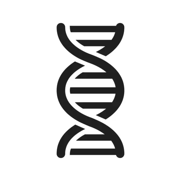 DNA Simgesi Vektör Tasarımı İllüstrasyonu