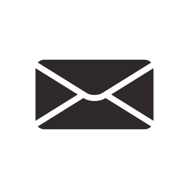 posta simgesi vektör tasarımı illüstrasyonu