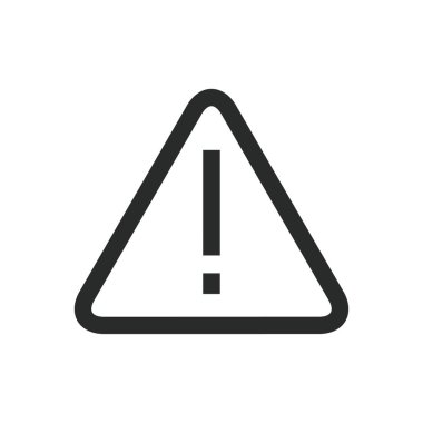 ünlem simgesi vektör tasarımı çizimi