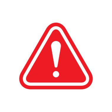 ünlem simgesi vektör tasarımı çizimi