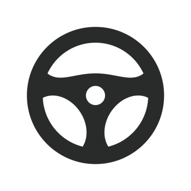 direksiyon simgesi vektör tasarımı illüstrasyon otomotiv kavramı