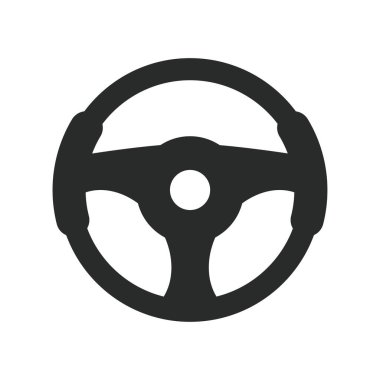 direksiyon simgesi vektör tasarımı illüstrasyon otomotiv kavramı