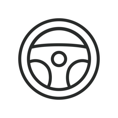 direksiyon simgesi vektör tasarımı illüstrasyon otomotiv kavramı