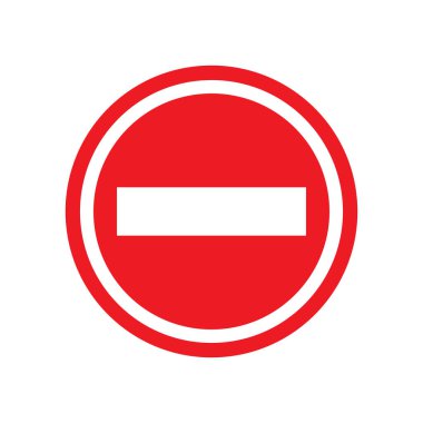 dur işareti vektör tasarımı trafik işareti sembolü