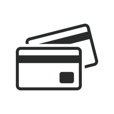 atm kart simgesi vektör tasarımı illüstrasyon atm kart iş konsepti