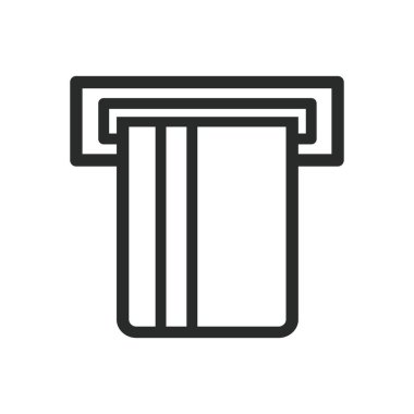 atm simge vektör tasarımı resimleme iş konsepti