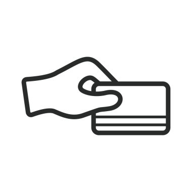 geçiş kartı, ATRM vektör tasarımı illüstrasyon kartı konsepti