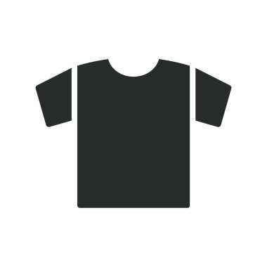 Elbise simgesi vektör tasarımı çizimi kurutuluyor