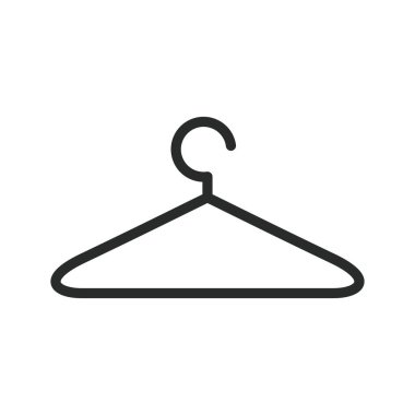 Askı simgesi vektör tasarımı çizimi