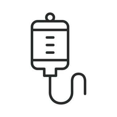 infüzyon ikonu grafik vektör çizimi