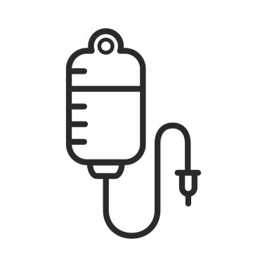 infüzyon ikonu grafik vektör çizimi