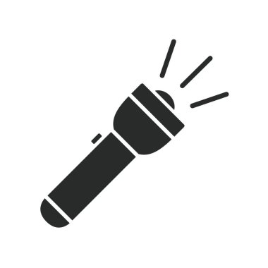 El feneri simgesi grafik vektör tasarımı illüstrasyonu