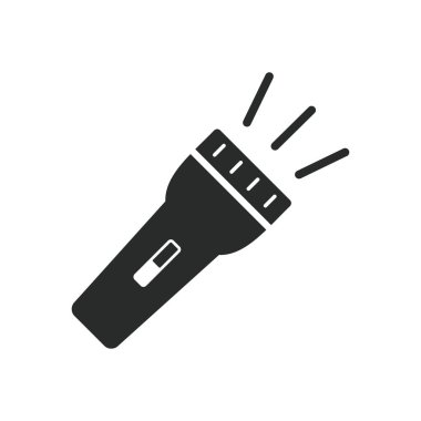 El feneri simgesi grafik vektör tasarımı illüstrasyonu