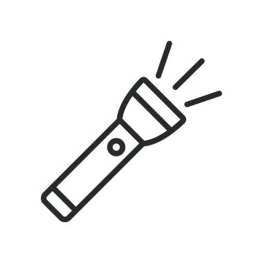 El feneri simgesi grafik vektör tasarımı illüstrasyonu