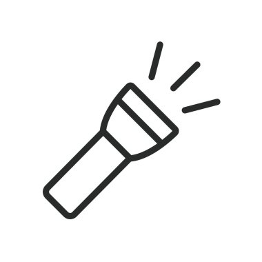 El feneri simgesi grafik vektör tasarımı illüstrasyonu