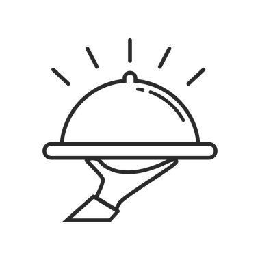 Garson simgesi grafik vektör tasarımı çizimi