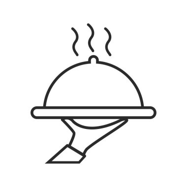 Garson simgesi grafik vektör tasarımı çizimi