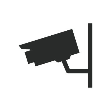 cctv simgesi grafik vektör tasarımı illüstrasyonu