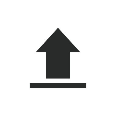 Simge grafik vektör tasarımı çizimi yükle