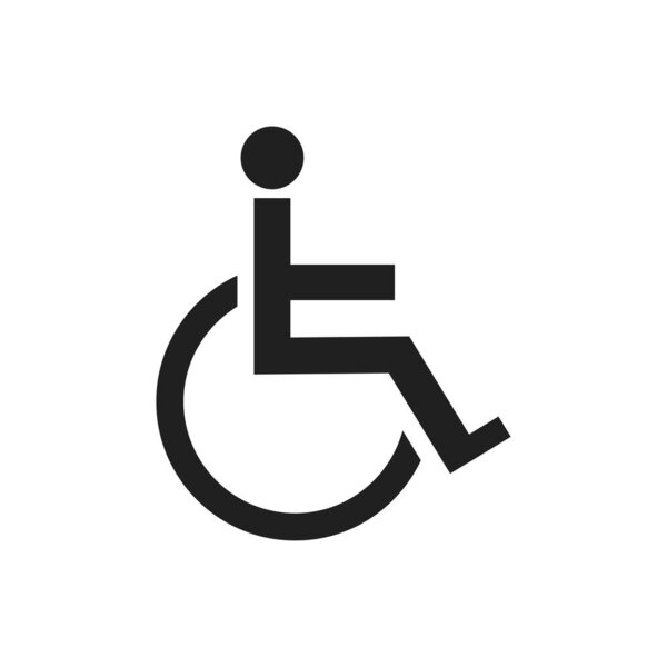 disabled icon vector design illustration