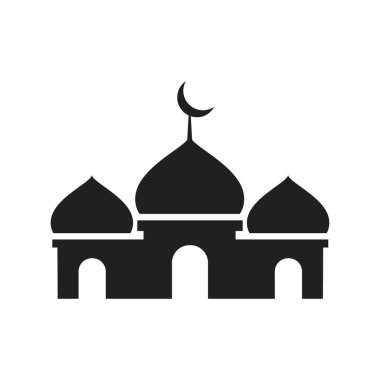 Cami simgesi vektör tasarımı illüstrasyonu