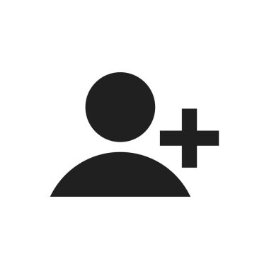 kullanıcı simgesi vektör tasarımı çizimi