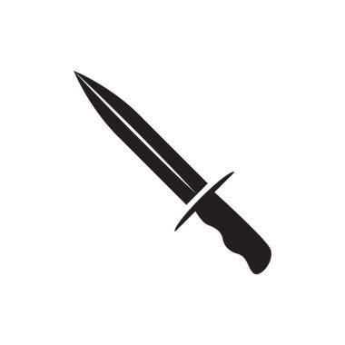 bıçak simgesi vektör tasarımı çizimi