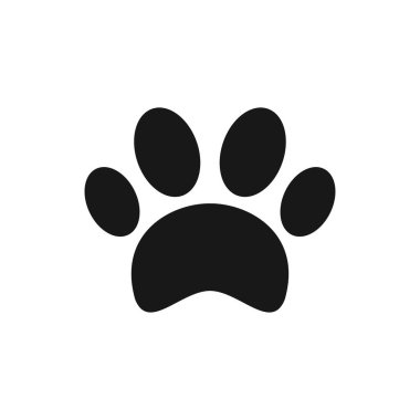 pati yazdırma simgesi vektör tasarımı çizimi