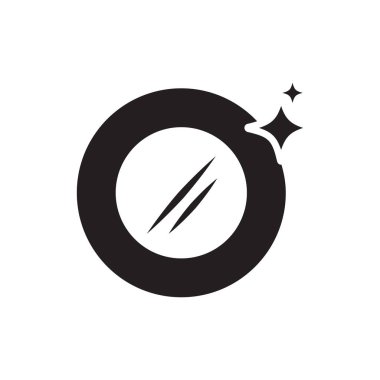 Bulaşık ikonu vektörü. Bulaşık makinesi tabelası. Temizlik sembolü.