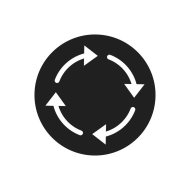 İşlem simgesi vektör tasarımı çizimi