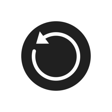 Simge vektör tasarımı çizimini tekrar oynat