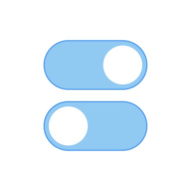 Simge vektör tasarımı resimlemesini aç / kapat