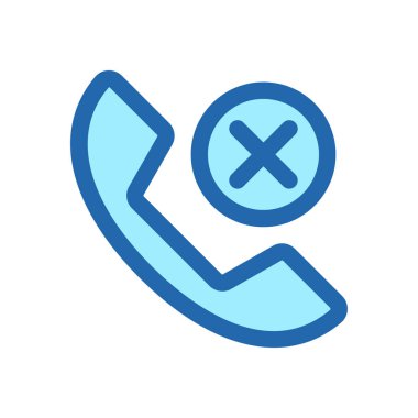 Telefon iletişimi simgesi vektör tasarımı illüstrasyonu