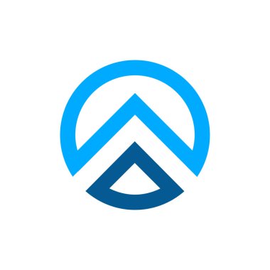 dağ logosu sembolü vektör tasarımı çizimi