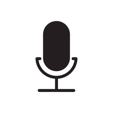 Ses akışı simgesi vektör tasarımı illüstrasyonu