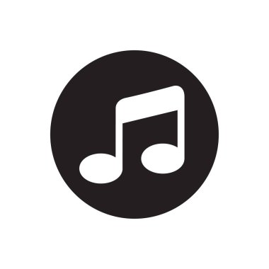 Ses akışı simgesi vektör tasarımı illüstrasyonu