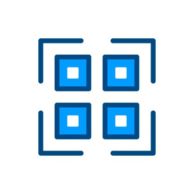 Qr Kod Simgesi Resimleri Vektör Grafikleri