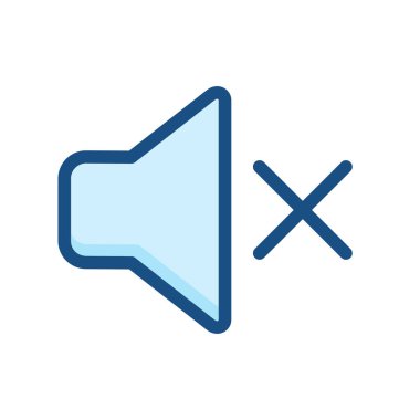 hoparlör ikonu vektör hacim sembolü çizimi