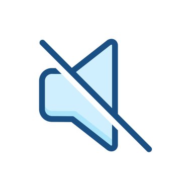 hoparlör ikonu vektör hacim sembolü çizimi