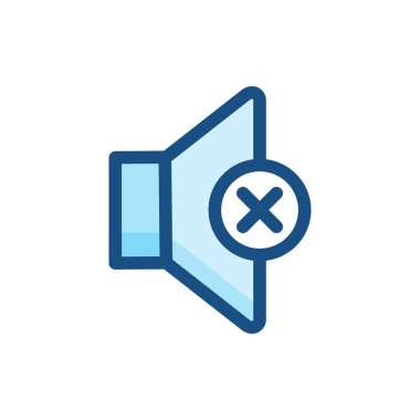 hoparlör ikonu vektör hacim sembolü çizimi