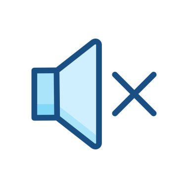 hoparlör ikonu vektör hacim sembolü çizimi