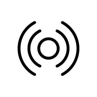 Çevrimiçi simge vektör tasarımı çizimi