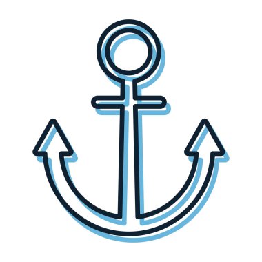 Sunucu simgesi grafik tasarımı illüstrasyonu