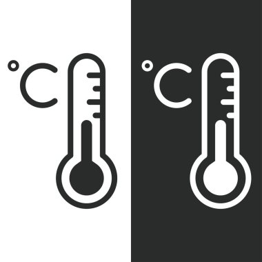 Termometre grafik tasarım çizimi