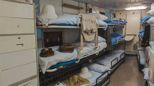 stock image Stateroom for Soldiers on the Britannia